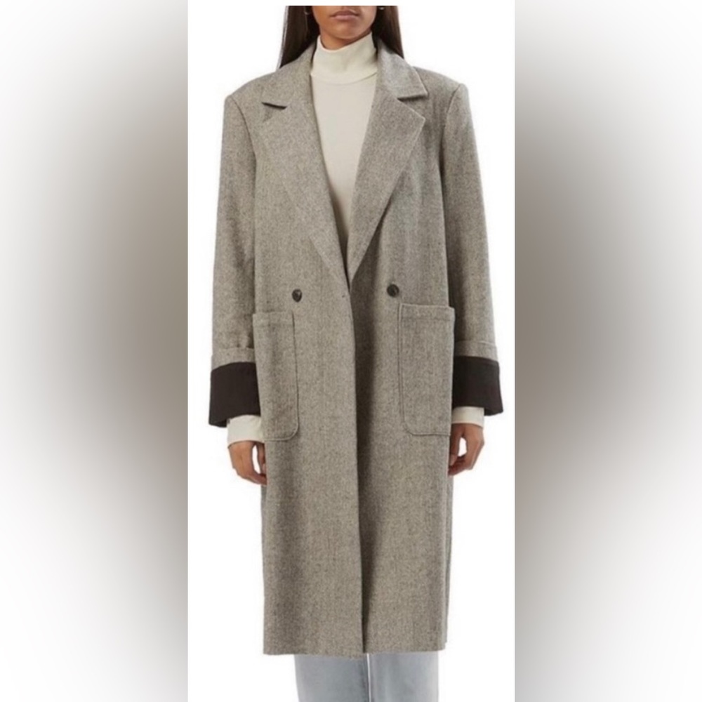 WeWoreWhat Herringbone Blazer Jacket